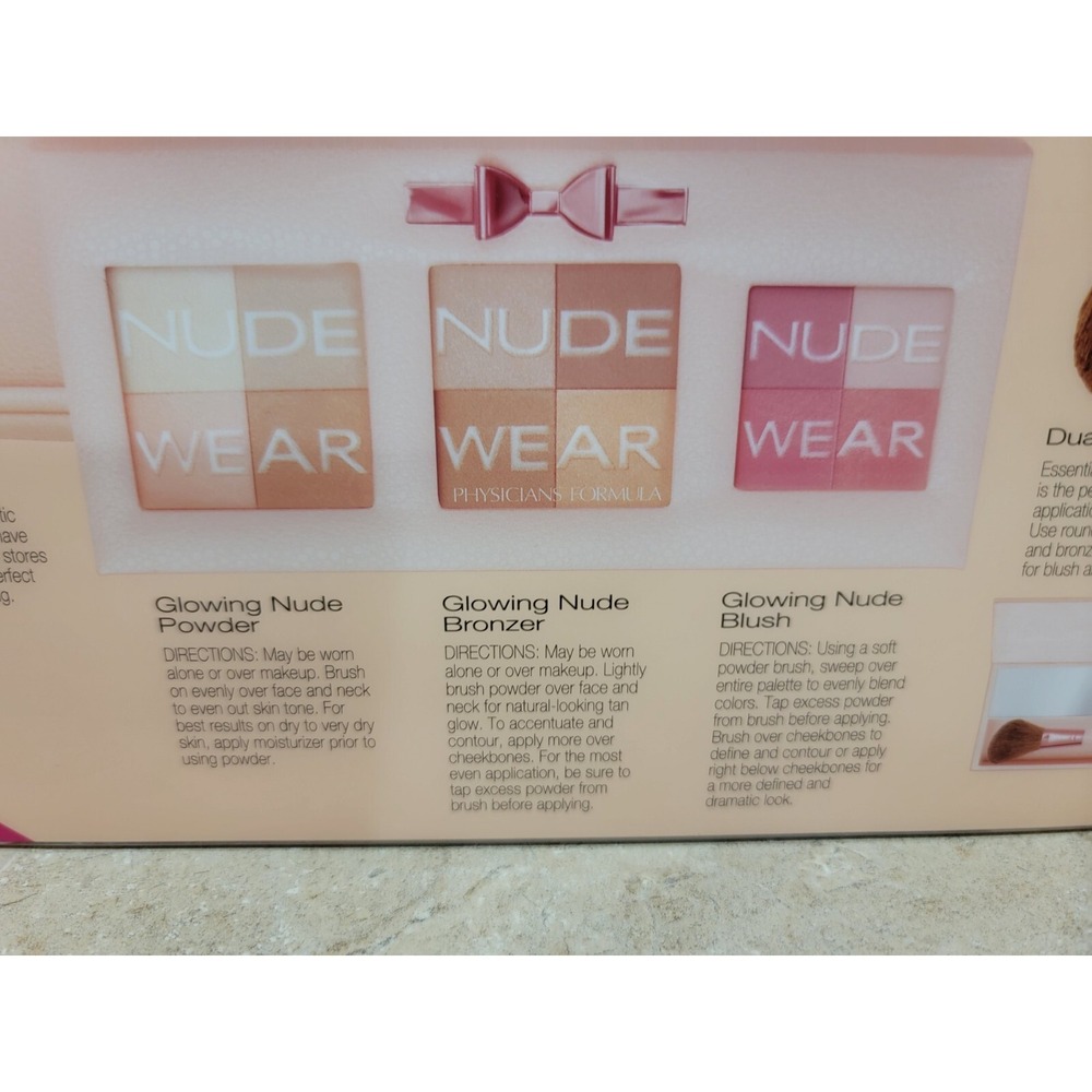 Physicians Formula Nude Wear Eyeshadow Palette Makeup Kit Case Brush NEW - Picture 10 of 16